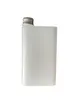 GET BB-007-STR Flask Bottle, 7 Oz. with Lid, Semi-Translucent HDPE, 7 oz Capacity - 1/Case 1 image