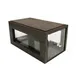 GET BB-SQ-7-GA - Renewal Bread Box, 12-1/4" W x 6" D x 6" H, Stackable, Acrylic Drawer Gray Ash - Set 1 image