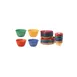 GET BC-70-MIX Diamond Bouillon Cup, 7 Oz., 4" Dia. x 2" H, Melamine, Colors, BreakResistant - Dozen 1 image
