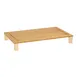 GET BCB-SLD-BAM Curator™ Bread Cutting Board 20½" x 12¾" x 2½" Bamboo Board Fits FB‑2214 Frame 1 image