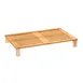 GET BCB-SLOT-BAM Curator™ Bread Cutting Board - 20-1/2" X 12-3/4" Bamboo, 2-1/2" Thick, Slotted Legs 1 image