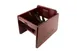 GET BS-200-MOD-M2 Booster Seat, Modified, Double Strap, Hardwood, Mahogany Finish 1 image