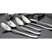 GET BSRIM-14 Scoop Spoon, 1/2 Oz., 7-3/4", 18/8 Stainless Steel, Mirror, Solid Portion Control 1 image