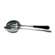 GET BSRIM-21 Portion Control Spoon, 4 Oz., 12" Solid 18/8 Stainless Steel 1 image