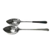 GET BSRIM-22 Portion Control Spoon, 6 Oz., 12" Solid 18/8 Stainless Steel 1 image