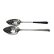 GET BSRIM-23 Portion Control Spoon, 8 Oz., 12" Solid 18/8 Stainless Steel 1 image