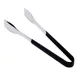 GET BSRIM-71-BK 12" Stainless Steel Tongs, Mirror, Black PVC Cool-Grip Handle Dishwasher Safe 1 image