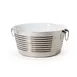 GET BT-1919-SS/W Urban Renewal Beverage Tub, 7 Gal 19" Dia X 9" Deep, Stainless Steel Interior 1 image