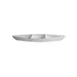 GET BT319G Bugambilia Boat, 126-4/5 oz, 31.1" L × 6-1/4" W × 3.1" D, Cast Aluminum Coated, Gray 1 image
