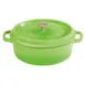 GET CA-009-G/BK/CC Heiss™ Dutch Oven, 3-1/2 Qt, 10" x 8" x 3.5", Green/Black, Enamel Finish 1 image