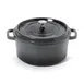 GET CA-012-GR/BK/CC Induction Dutch Oven, 4.5‑Qt, 9‑1/2" Dia x 4‑1/4" H, Gray, Aluminum Ceramic 1 image
