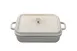 GET CA-017-AWH/BK/CC Heiss™ Induction Roaster, 7.5 Qt, 15" x 10" x 3.8", White/Black, Ceramic - Set 1 image