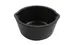 GET CI-05-BK - 5oz Black Melamine & Cast Iron Ramekin, 5oz, Stainless Steel, 1 Dozen 1 image