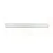GET CIHSMG15-WW Bugambilia Gap Bar, 13" x 1-1/2", Cast Aluminum, Resin Coated, Solid White 1 image