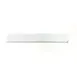 GET CIHSMG20-WW Bugambilia Fit Perfect Gap Bar, 13" x 2", White Cast Aluminum, Resin, Cold Bar 1 image