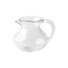 GET CM-300-PC-W Creamer, 3 oz., Break-Resistant, Dishwasher Safe, Polycarbonate, White - Dozen 1 image