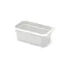 GET CM6104-NW Food Pan, 1/4 Size 2.22 Qt, 10"L x 6"W x 4"H, White Melamine, BPA Free, Dishwasher Safe 1 image