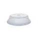 GET CO-101-CL Clear Plate Cover, Fits 10.6"-11.4" Plates, Break‑Resistant, BPA‑Free Plastic - 1 Dozen 1 image