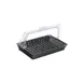 GET CO-3426-CL Dome Roll‑Top Food Display Cover, 16-3/4" x 11-1/2" x 6", Polycarbonate Clear 1 image