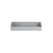 GET COMP04 Bugambilia Salad Bar Bowl, 5.3 Qt, 20" L x 6‑7/8" W x 3" H Aluminum, Classic Finish 1 image
