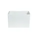 GET COMP18 Bugambilia Salad Bowl, 7.9 Qt, 10" x 10" x 6" Square, Cast Aluminum with Resin Coating 1 image
