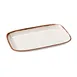 GET CS-117-RM Rustic Mill™ Platter, 12" x 7-1/2", Beige Melamine Dishwasher‑Safe BPA‑Free - 1 Dozen 1 image
