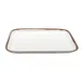 GET CS-1412-RM Rustic Mill™ Platter, 14" x 11-1/2" Melamine, Rectangular, Beige with Brown Speckles 1 image