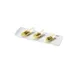 GET CS-1450-CN-W Coralline Platter, 14" x 5" Rectangular Melamine White Dishwasher‑Safe - Dozen 1 image