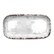GET CS-1576-FM 15" x 7-1/2" Beige Rectangular Melamine Tray Dishwasher Safe, BPA‑Free, NSF 1 image