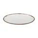 GET CS-1813-RM Platter, 18" x 13" Oval, Beige, Melamine, Break-Resistant, Dishwasher Safe, BPA‑Free 1 image