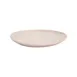 GET CS-710-LG Riverstone Bread Plate, 7" Round Coupe, Melamine Gray, NSF, BPA Free - 1 Dozen 1 image