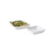 GET CS-9236-W Midtown™ Bowl, 2-3/10 Qt., 9" x 9" x 2"H, Square, Melamine, White 1 image