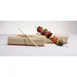 GET D-111 Urban Renewal Skewers – 8" Flat Bamboo Food Picks, Made In China, 10000/Case 1 image