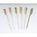GET D-124 Clipper Mill Steak Marker, 3-1/2"L x 1/10"W, Bamboo Well - 100/Bag 1 image