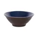 GET D1007RR-LAP/CH 24oz Two‑Tone Melamine Bowl, 7-1/8" Dia., 2-7/8" H, Chocolate Matte, Lapis Gloss 1 image