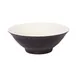 GET D1008RR-AW/CH Bowl, 40 Oz, 8-3/8" Dia x 3-1/8"H, Melamine, Two‑Tone White Gloss/Chocolate Matte 1 image