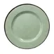 GET D1025M-H Plate, 10-1/2" Dia. X 1"H, Round, Crackled Texture, Melamine, Green 1 image