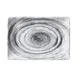 GET D1061RC-BD Plate, 10" x 6-3/4" x 1-3/8", Melamine, Black, Break & Chip Resistant, BPA‑Free 1 image