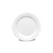 GET D1075PL-W Elite Global Solutions Plate, 10-3/4" Dia. x 3/4"H, Round, Wide Rim, Melamine, White 1 image