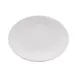 GET D107RR-W Platter – 10-1/4" x 7-3/4" Oval Melamine White Pebble Creek, Dishwasher Safe 1 image