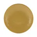 GET D10RR-OO 10" Round Coupe Yellow Plate, Pebble Textured, Melamine, BPA Free, Dishwasher Safe 1 image