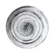 GET D110R-BD Plate, 10-1/8" Dia. x 1-1/2"H, Round Black Melamine, Break/Chip, Stain/Scratch Resistant 1 image