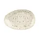 GET D1172OV-CC 21oz Oval Melamine Bowl, 11-1/4" x 7-1/2" x 2", Chocolate Chip, Dishwasher Safe 1 image
