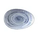 GET D1172OV-ND Plate, 21 Oz., 11-1/4" x 7-1/2" x 2" H, Oval Melamine, Navy Blue, Dishwasher Safe 1 image