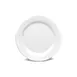 GET D1175PL-W Elite Global Solutions Plate, 11-3/4" Dia. X 1"H, Round, Wide Rim, Melamine, White 1 image