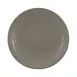 GET D117RR-MR Plate, 11-7/8" Dia x 1-5/8"H, Coupe, Pebble, Gray Melamine, BPA‑Free, NSF Certified 1 image