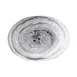 GET D1181OV-BD Elite Global Solutions Plate, 31 Oz., 11" x 8-3/8" x 1-1/2"H, Oval, Melamine, Black 1 image