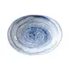 GET D1181OV-ND Plate, 31 Oz., 11" x 8-3/8" x 1-1/2" Oval Melamine Navy Blue, Break-Resistant 1 image