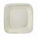GET D11PLST-OWD Plate, 11" x 11" x 1-3/8", Square Melamine, White Stoneware, Chip & Stain Resistant 1 image
