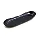 GET D134-B Elite Global Solutions Tray, 13"L x 4"W x 1-1/2"H, Melamine, Black, Zen, Tuscany 1 image